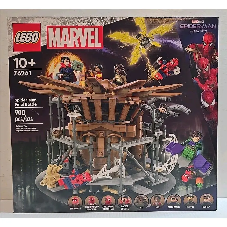 New/sealed Lego Marvel 76261 Spider-man Final Battle 900 Pcs. Retiring Soon