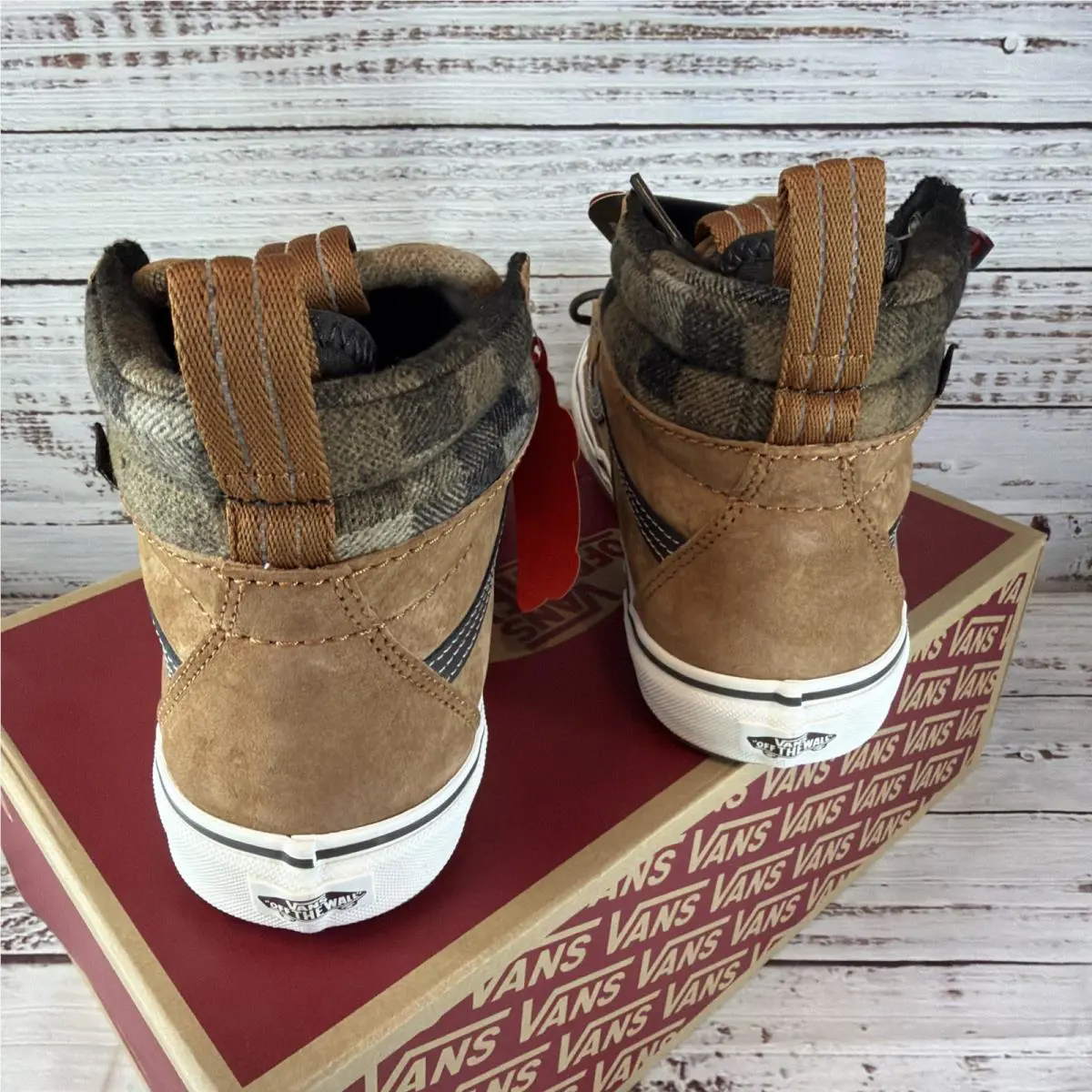 Vans shoes - VANS Sk8-Hi Mte - Mte - VN0A4P3IRIZ - Brown 5