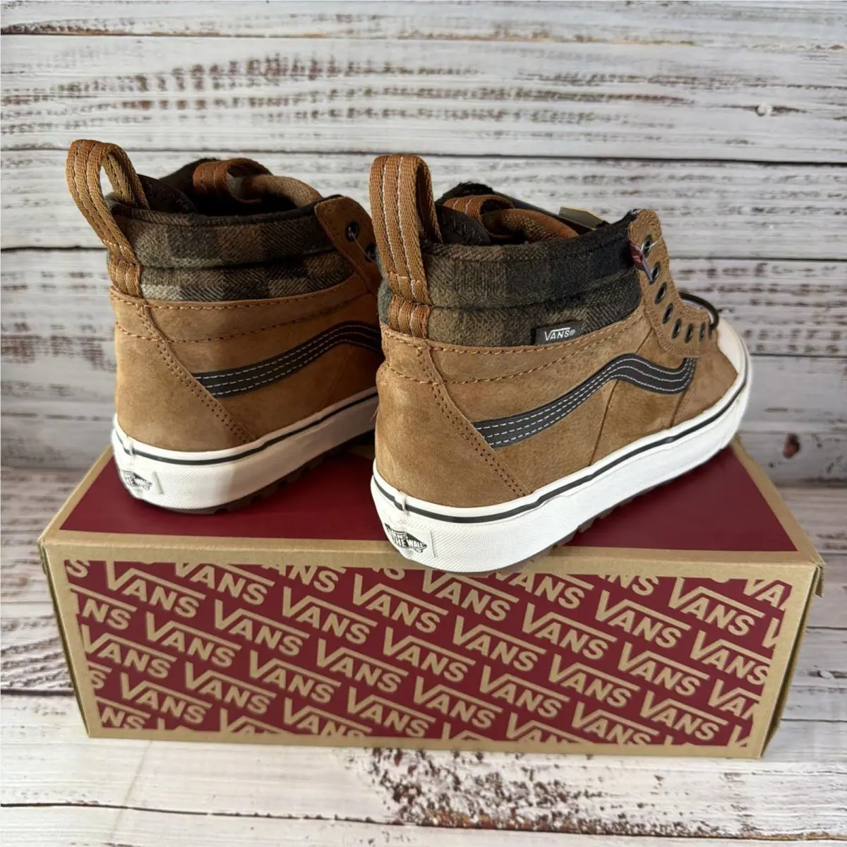 Vans shoes - VANS Sk8-Hi Mte - Mte - VN0A4P3IRIZ - Brown 6
