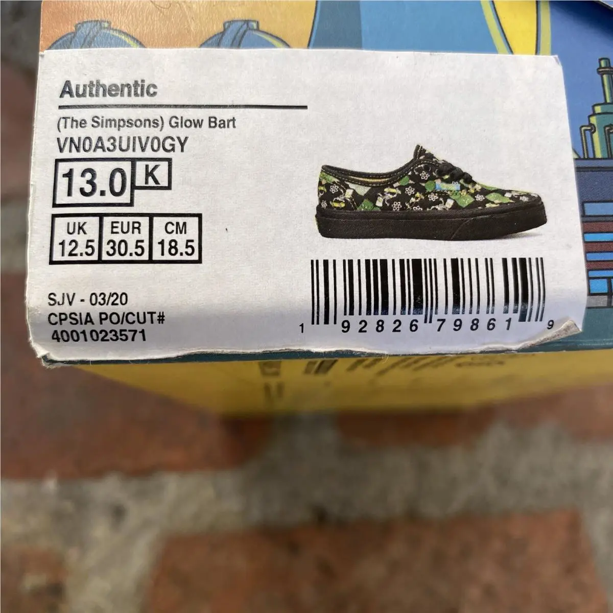 Vans shoes - VANS Off The Wall - Off The Wall - Multi-Color, Manufacturer: Multicolor (UPC: 0192826798619) 10