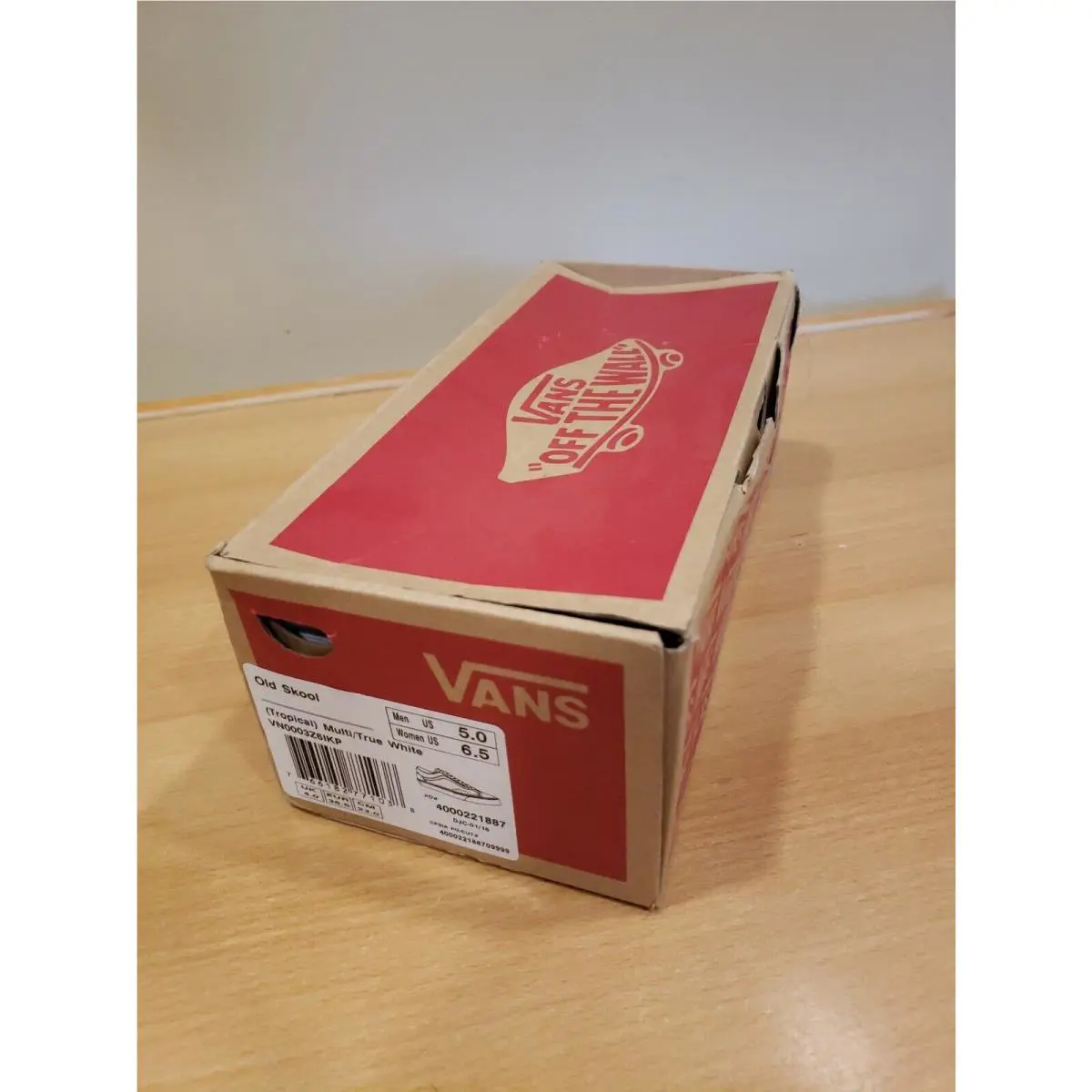 Vans shoes - VANS Old Skool - Old Skool - VN0A4U3BXF3 - Multicolor, Manufacturer: True White, Black 9