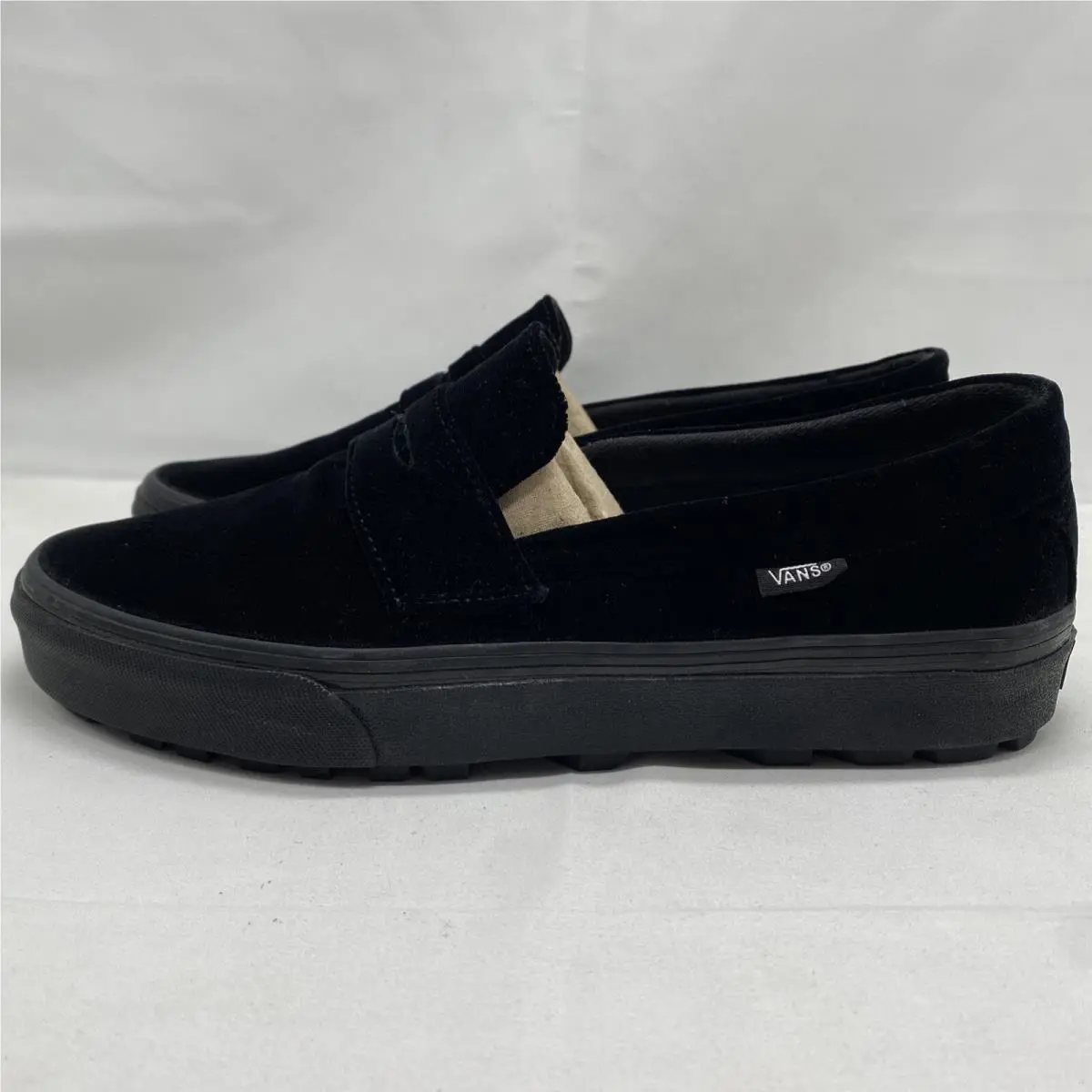 Vans shoes - VANS Style 53 Slip-On - Style - VN000CQPBM8 - Black / Black (UPC: 0196575344738) 1