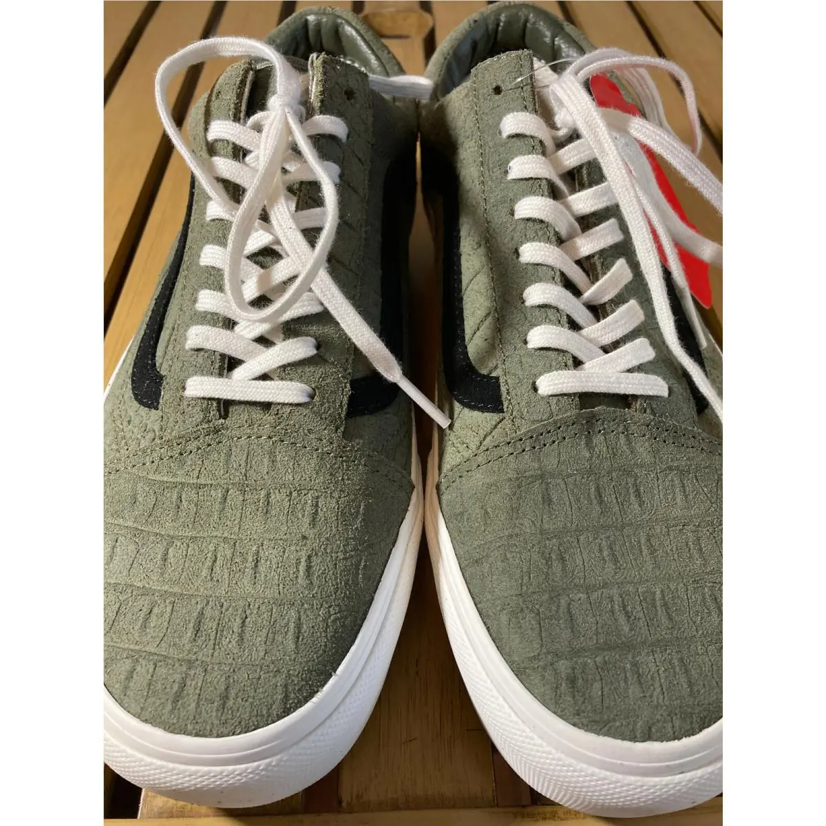 Vans shoes - Vans Old Skool Platform - Old Skool Platform - VN0A3B3UQWK - Green (UPC: 191479569140) 0