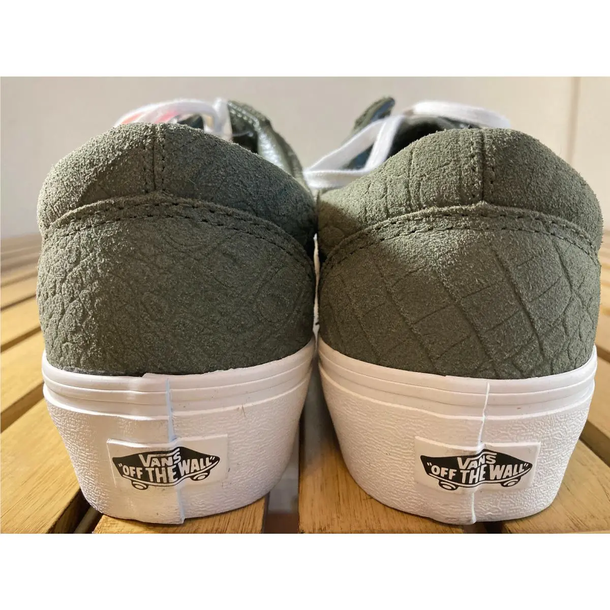 Vans shoes - Vans Old Skool Platform - Old Skool Platform - VN0A3B3UQWK - Green (UPC: 191479569140) 5