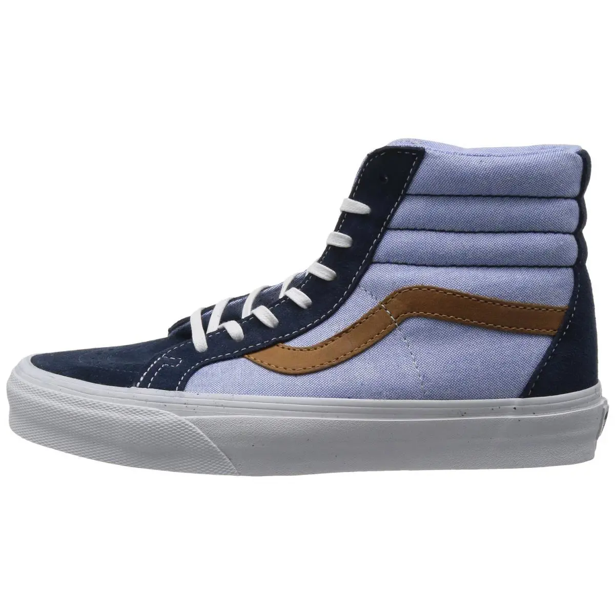 Vans SK8-HI Reissue CA C P Dress Blues Men`s Skate Shoes Size 7.5 US Plaid