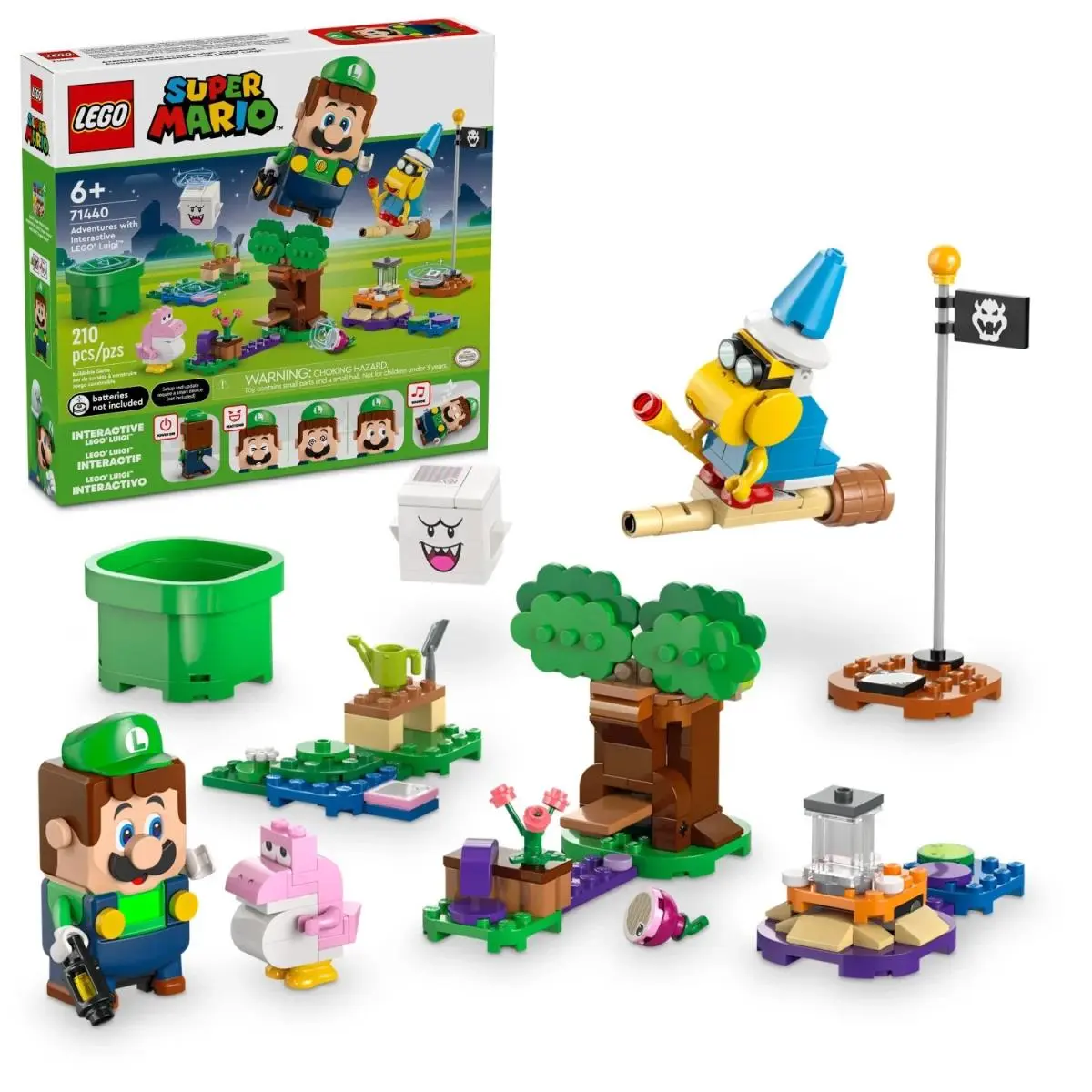 Lego Super Mario Adventures with Interactive Lego Luigi Toy Playset 71440