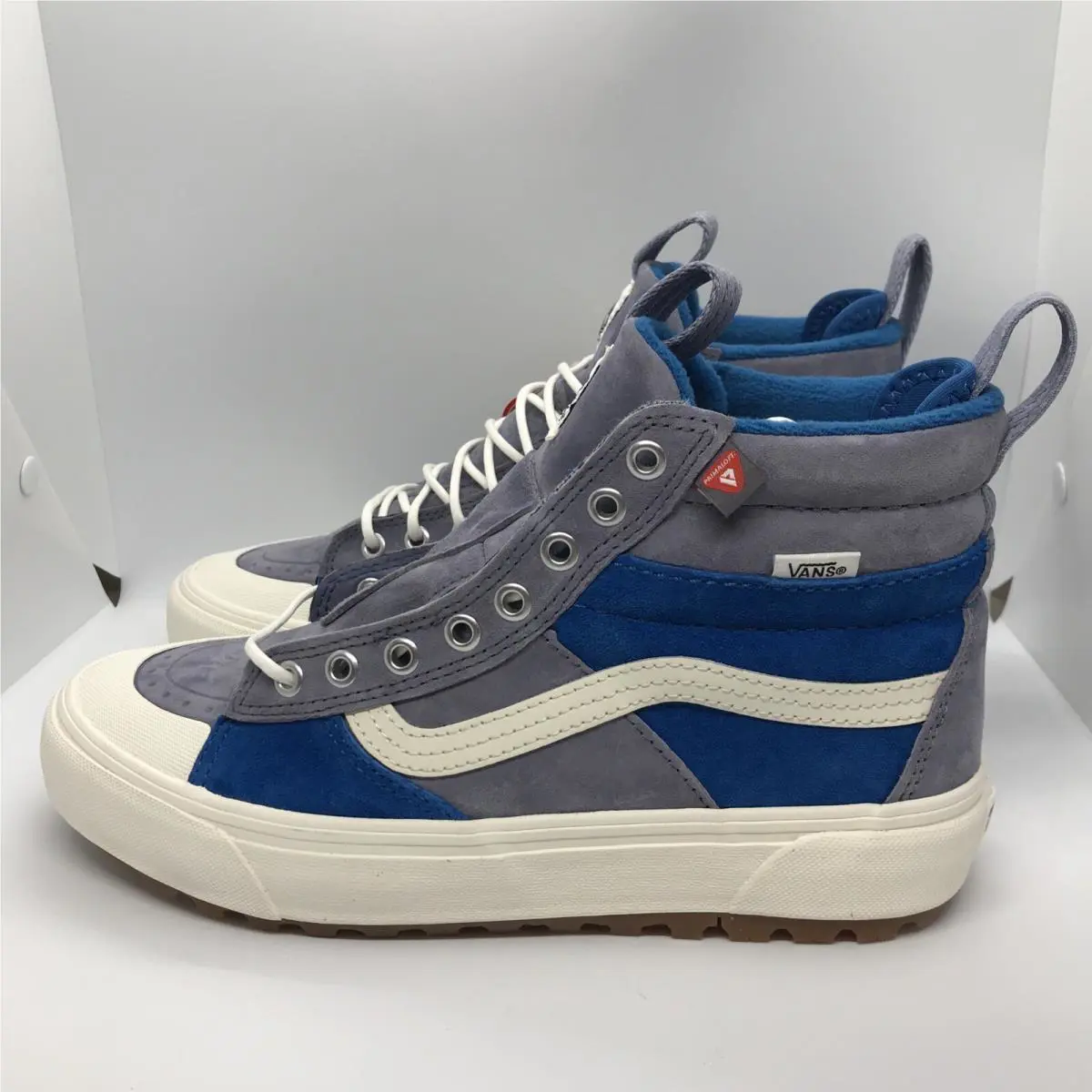 Vans shoes - VANS Sk8-Hi Mte - Mte - Blue Block / Marshmallow - White / Gray - Grey, Manufacturer: Blue Block / Marshmallow (UPC: 0194902287888) 1