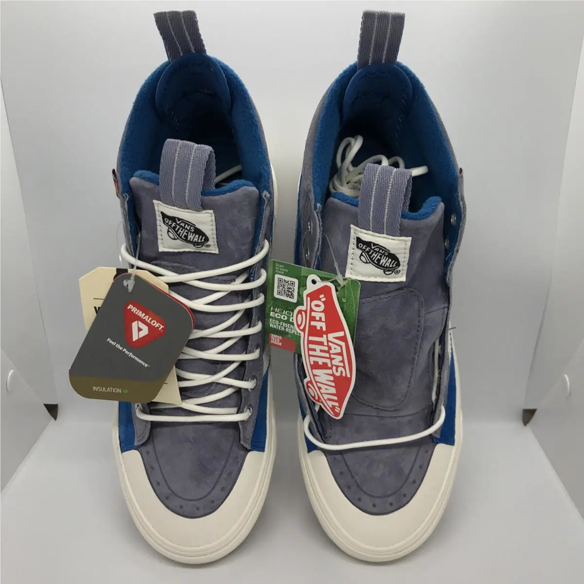 Vans shoes - VANS Sk8-Hi Mte - Mte - Blue Block / Marshmallow - White / Gray - Grey, Manufacturer: Blue Block / Marshmallow (UPC: 0194902287888) 2