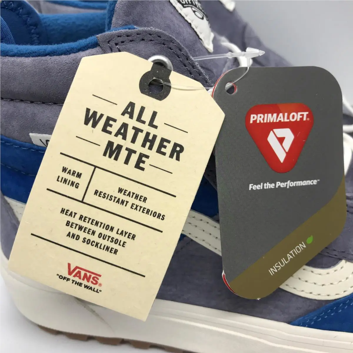 Vans shoes - VANS Sk8-Hi Mte - Mte - Blue Block / Marshmallow - White / Gray - Grey, Manufacturer: Blue Block / Marshmallow (UPC: 0194902287888) 4