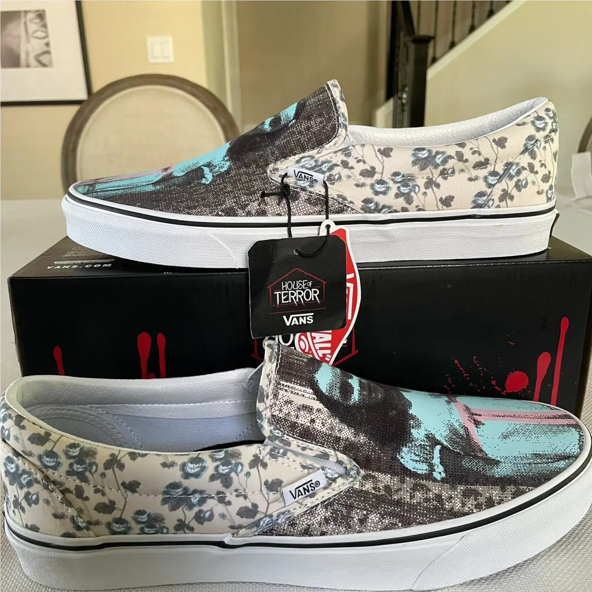 Vans shoes - VANS Authentic Slip On - Authentic Slip - Blue (UPC: 0194901277668) 5