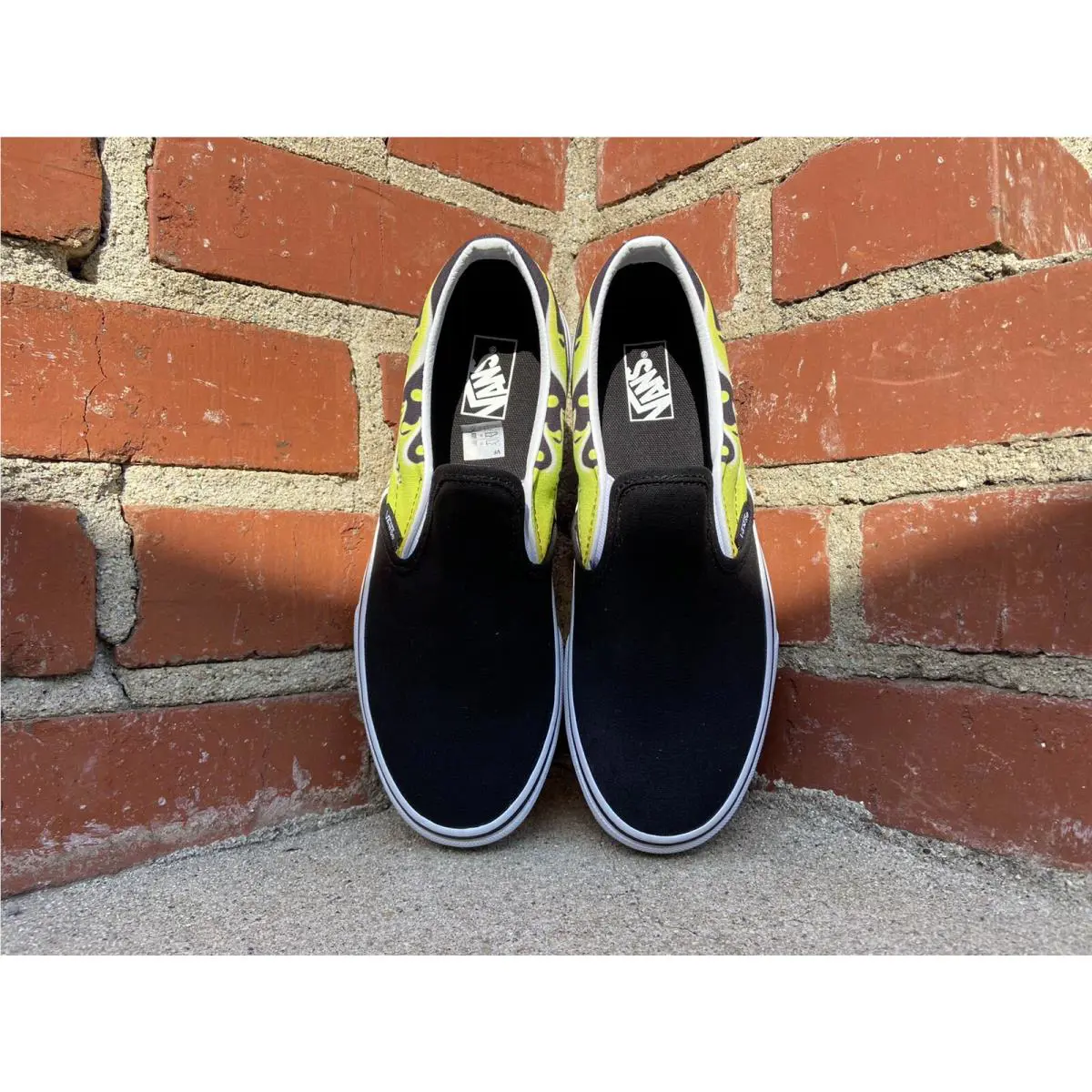 Vans shoes - Vans Classic Slime Flame - Classic Slime Flame - Black (UPC: 194905592934) 8