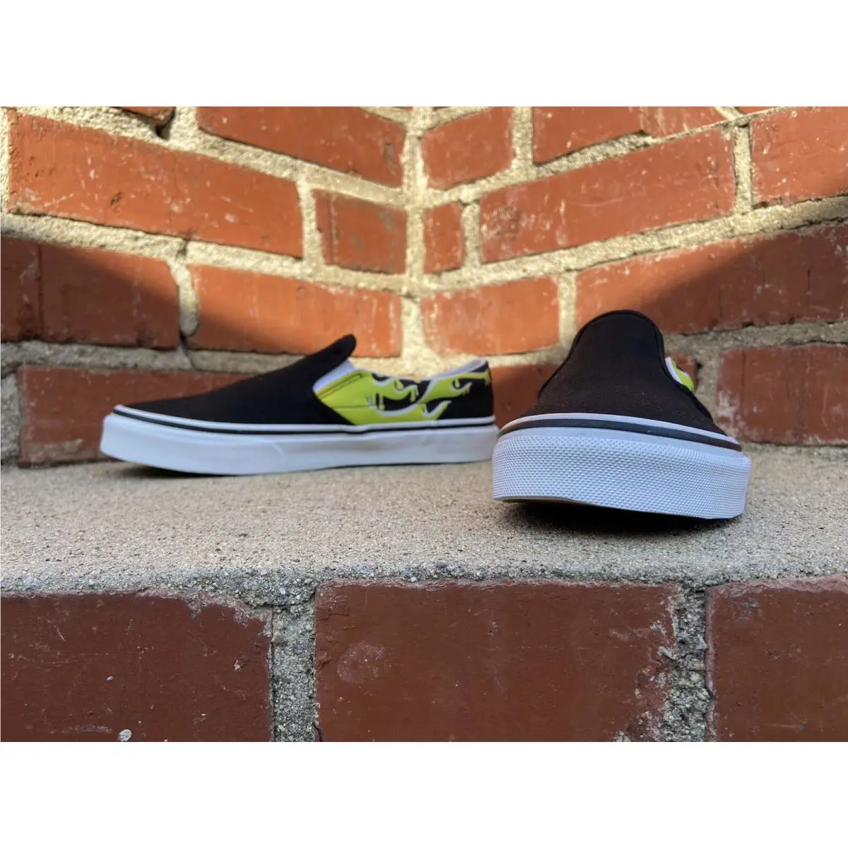 Vans shoes - Vans Classic Slime Flame - Classic Slime Flame - Black (UPC: 194905592934) 0