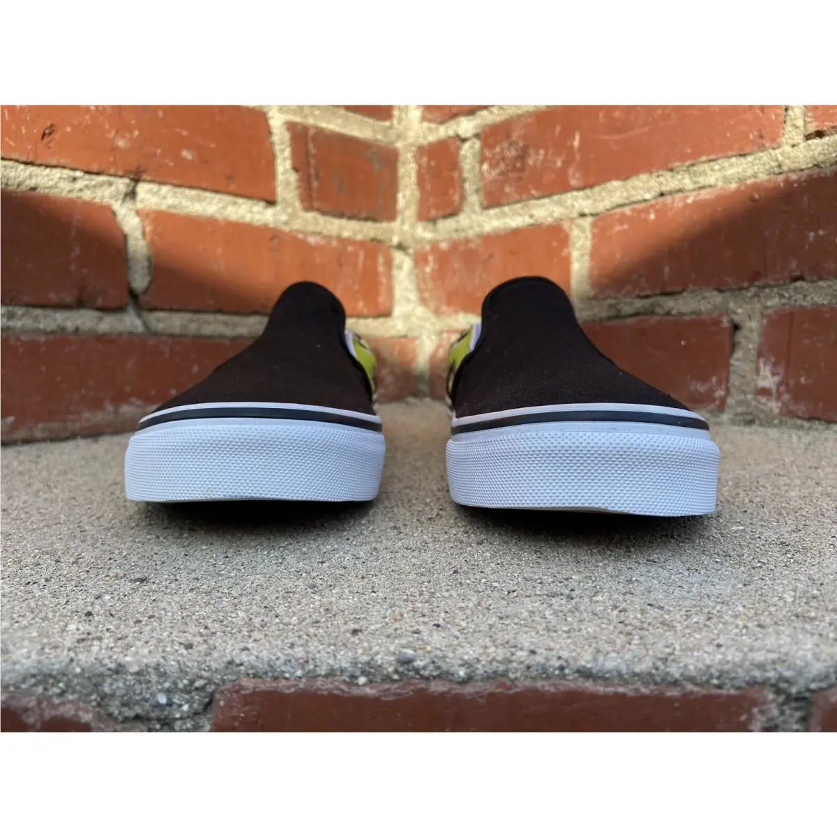 Vans shoes - Vans Classic Slime Flame - Classic Slime Flame - Black (UPC: 194905592934) 2