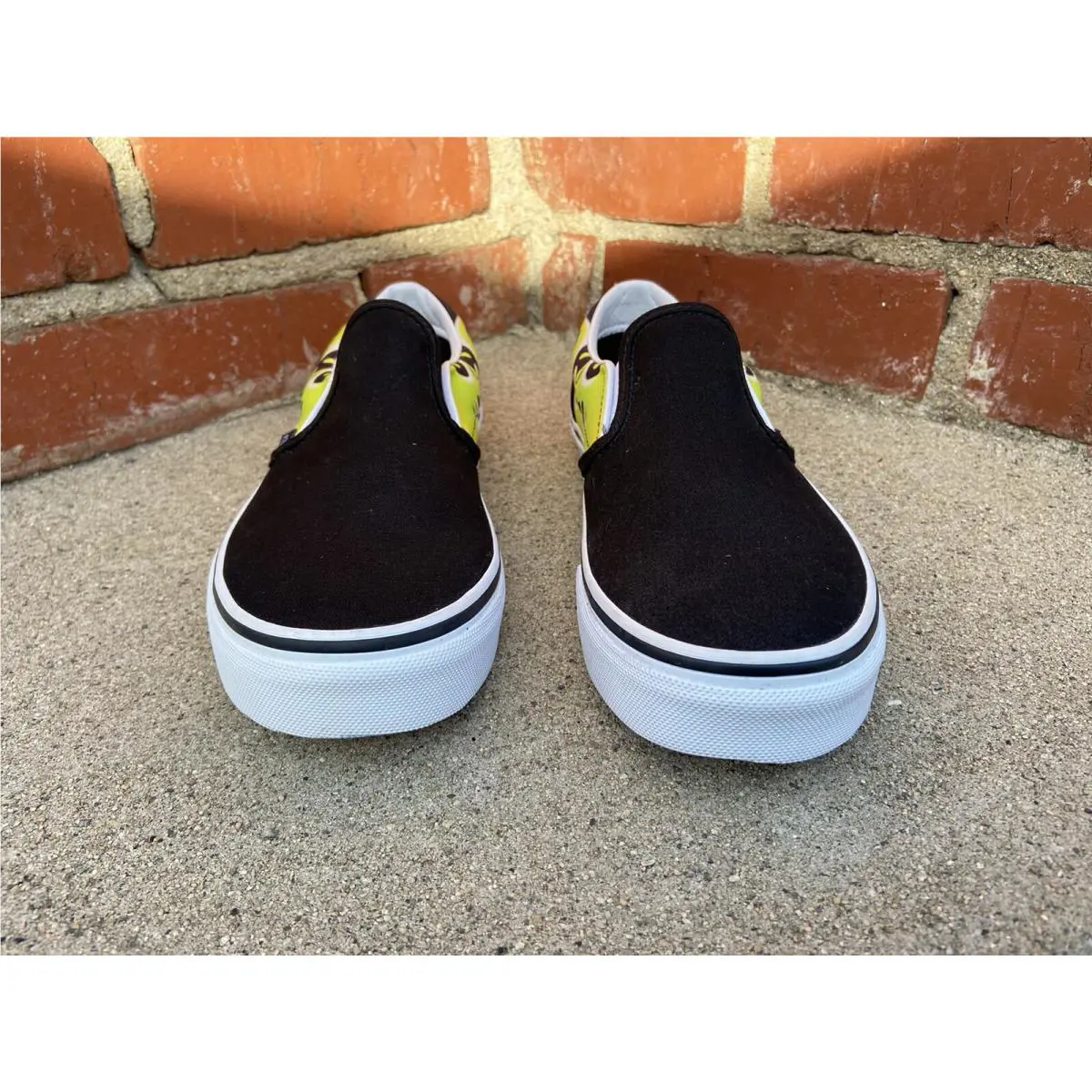 Vans shoes - Vans Classic Slime Flame - Classic Slime Flame - Black (UPC: 194905592934) 3