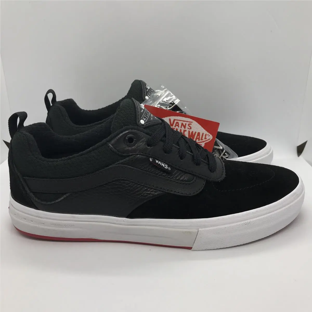 Vans shoes - Kyle Walker Pro - Kyle Walker Pro - VN0A2XSG458 - Black / White / Red, Manufacturer: Black / White / Red (UPC: 0192360417076) 0