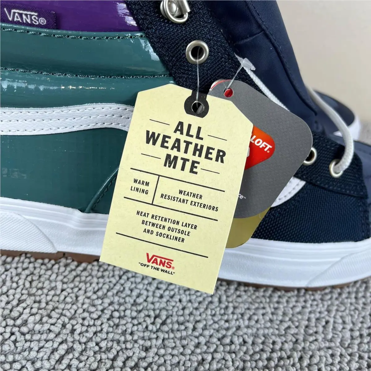 Vans shoes - VANS Sk8-Hi Mte - Mte - Blue 3