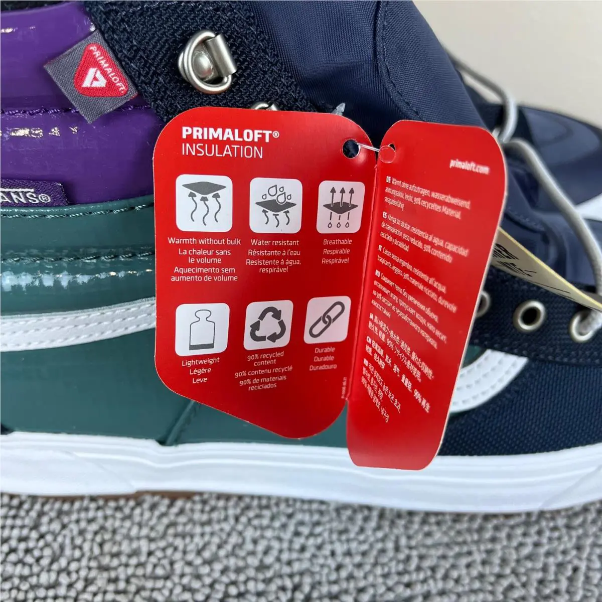 Vans shoes - VANS Sk8-Hi Mte - Mte - Blue 5