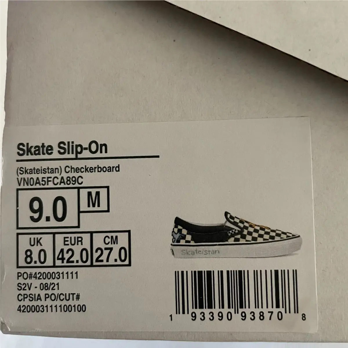 Vans shoes - VANS Skate - Skate - Black 7