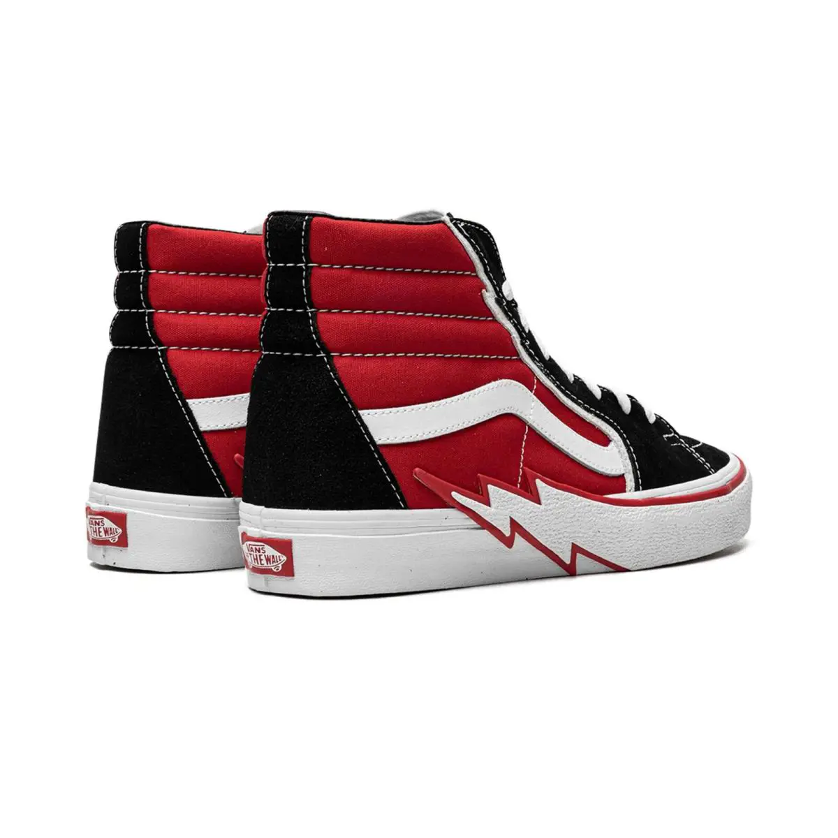 Vans shoes - RED/BLACK/WHITE LIGHTNING 2
