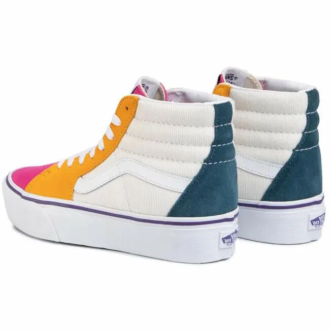 Vans shoes - Vans Sk8-Hi - Multicolor, True White 2
