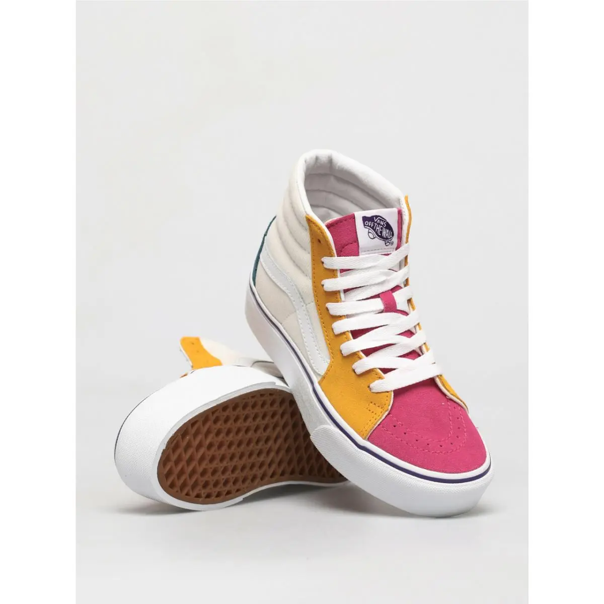 Vans shoes - Vans Sk8-Hi - Multicolor, True White 4