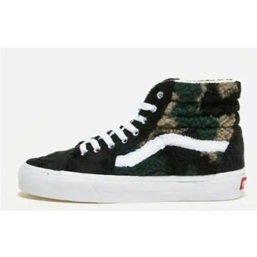 Vans shoes - BLACK/GREEN/BROWN/WHITE - CAMOUFLAGE 0