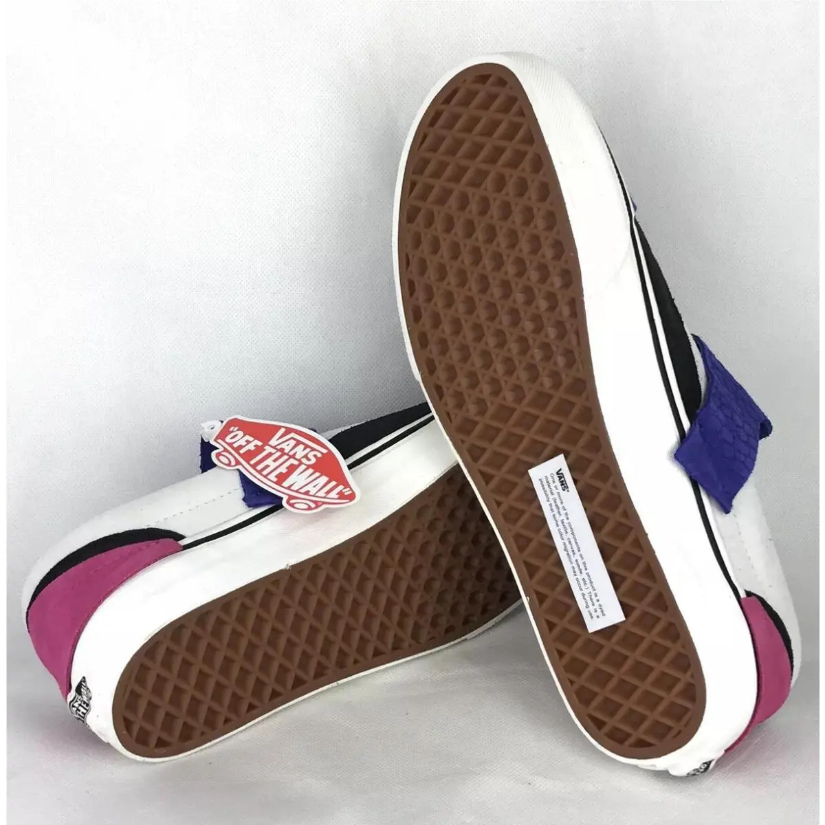 Vans shoes - VANS Era Origami - Era Origami - Multicolor - White / Black / Pink / Purple (UPC: 0194116266181) 3
