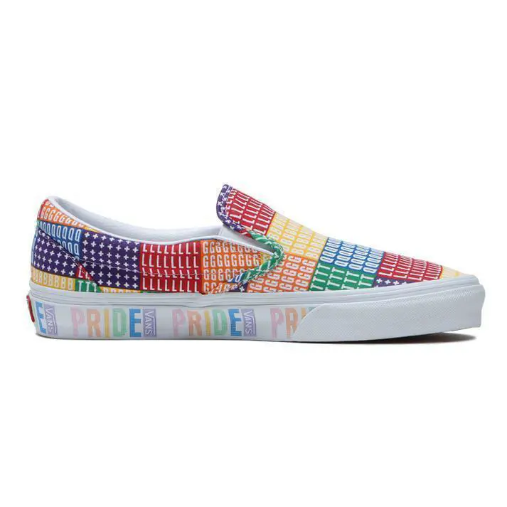 Vans shoes  - multi-color red blue orange green yellow white 0