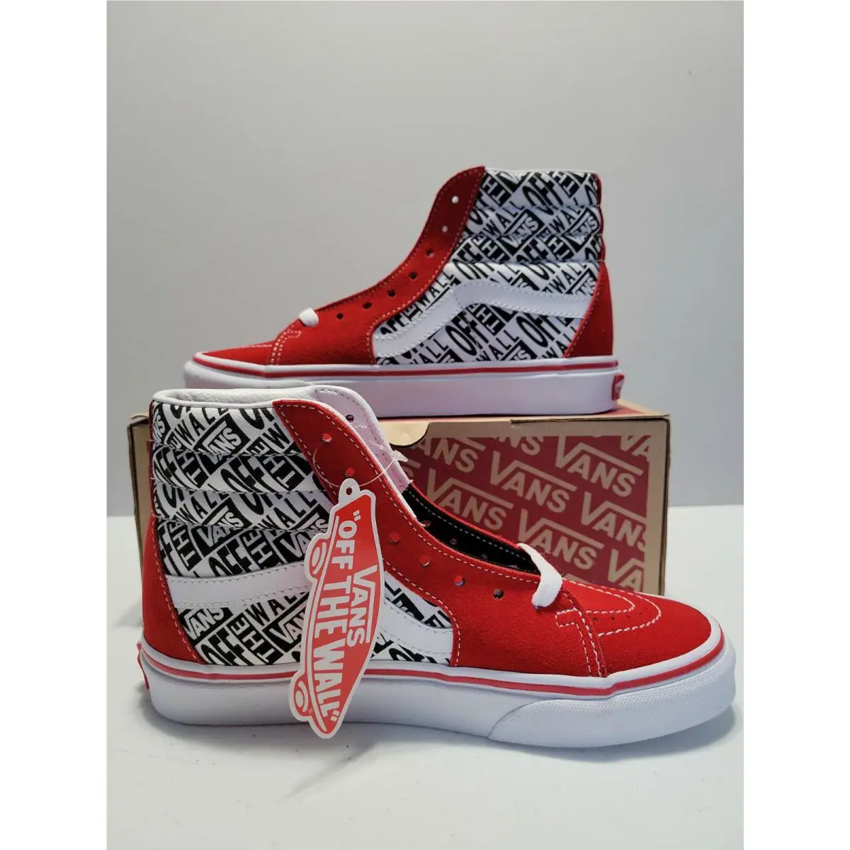 Vans shoes - Vans Sk8 Hi - Red (UPC: 192363152110) 0