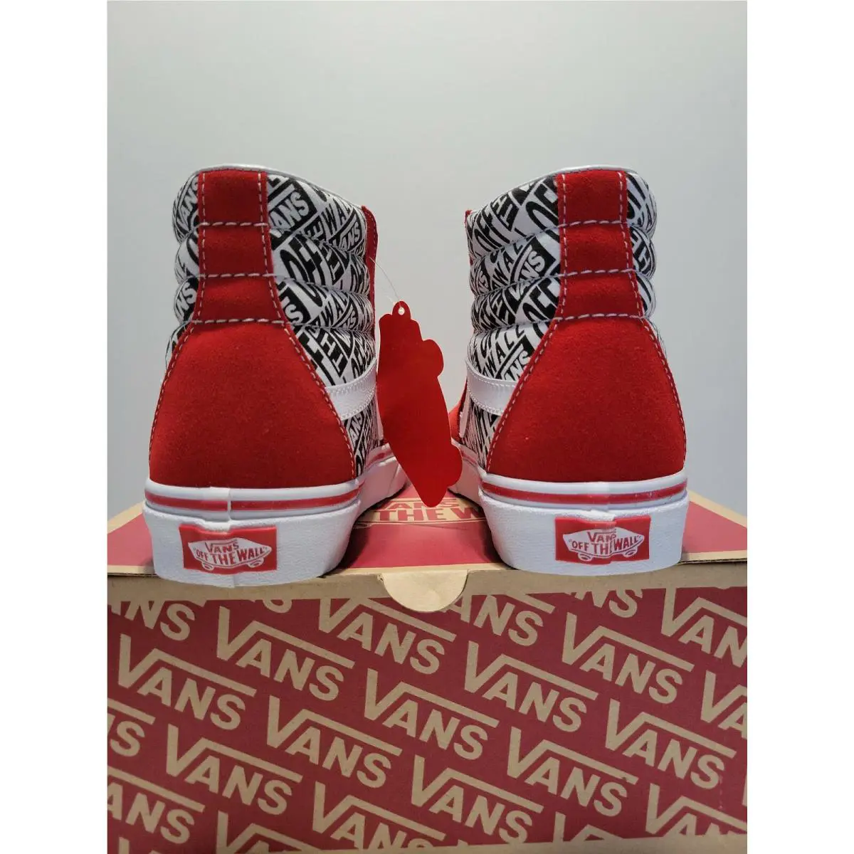 Vans shoes - Vans Sk8 Hi - Red (UPC: 192363152110) 2