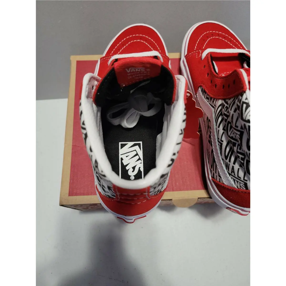 Vans shoes - Vans Sk8 Hi - Red (UPC: 192363152110) 3
