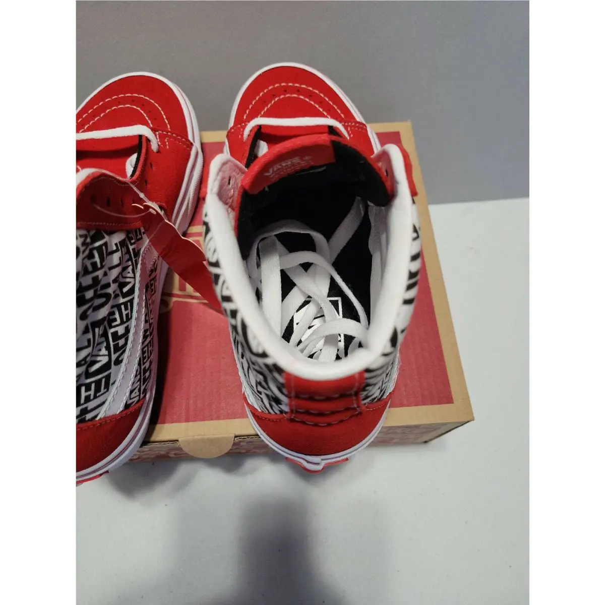 Vans shoes - Vans Sk8 Hi - Red (UPC: 192363152110) 4