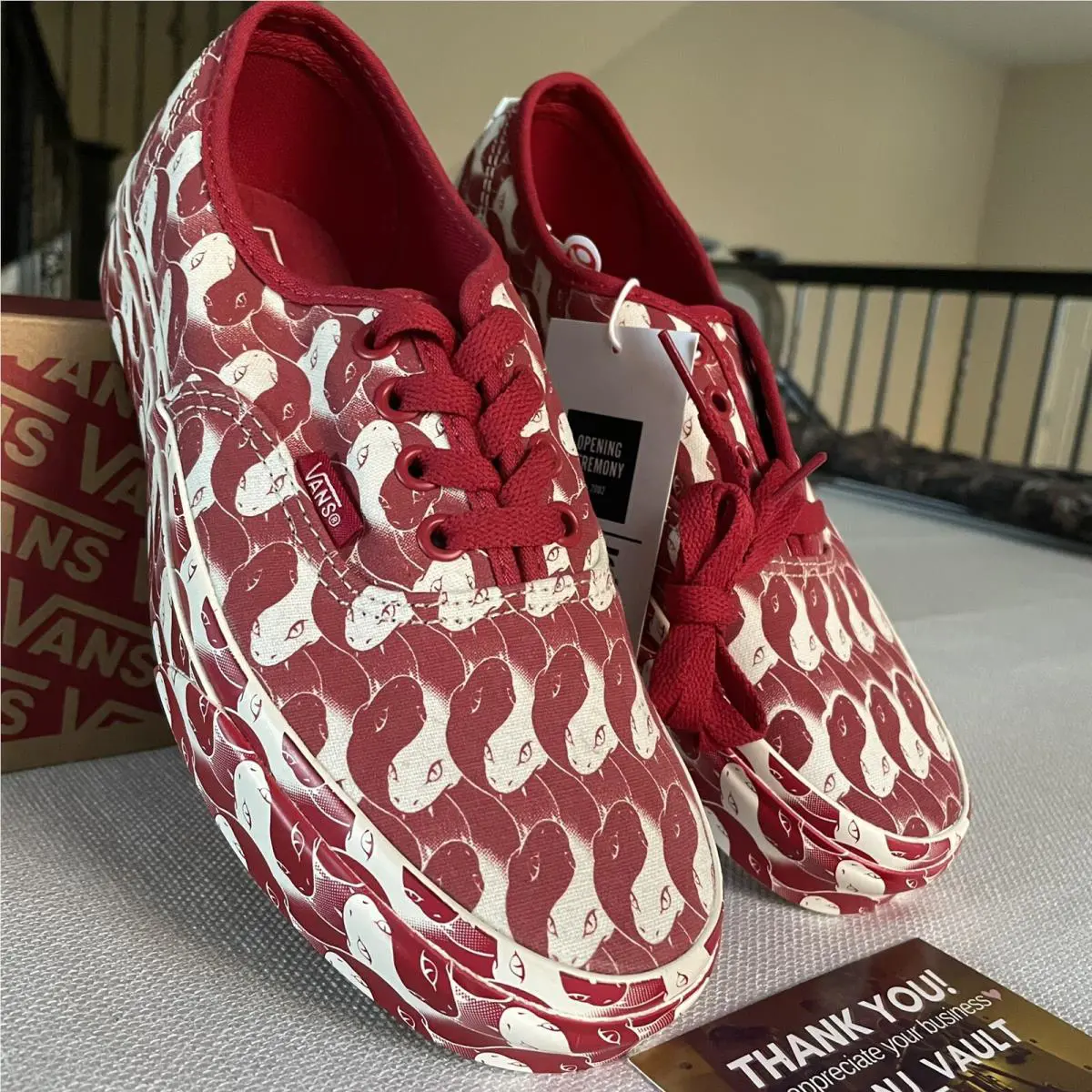 Vans shoes - VANS Opening Ceremony - Opening Ceremony - Red (UPC: 194901724803) 1