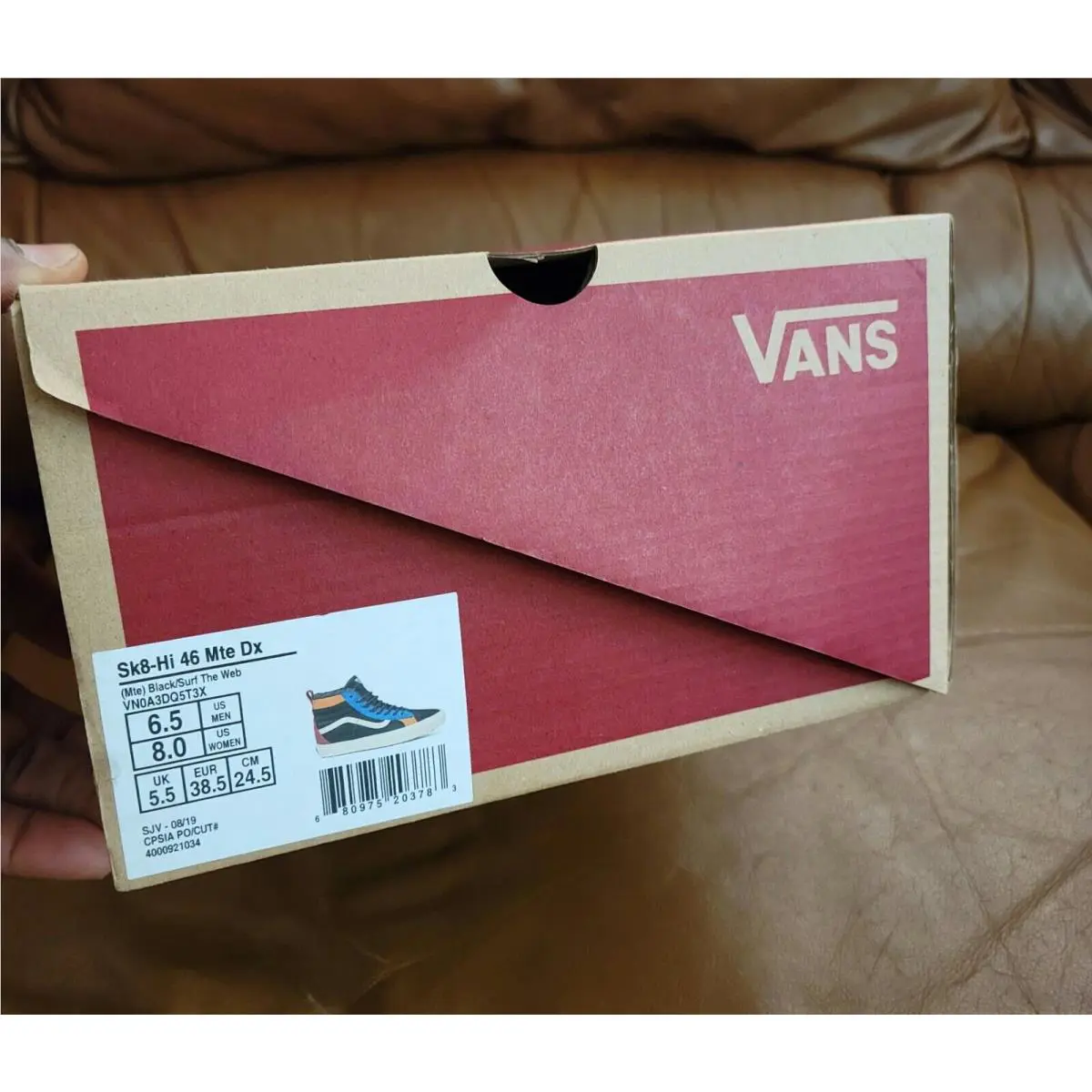 Vans shoes - Vans Hi - VNOA3DQ5T3X - Multicolor 10