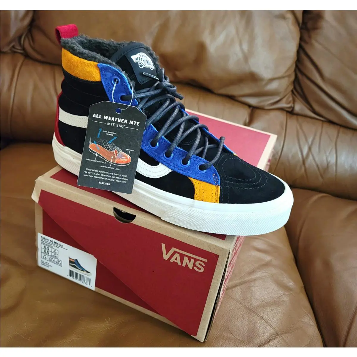 Vans shoes - Vans Hi - VNOA3DQ5T3X - Multicolor 4