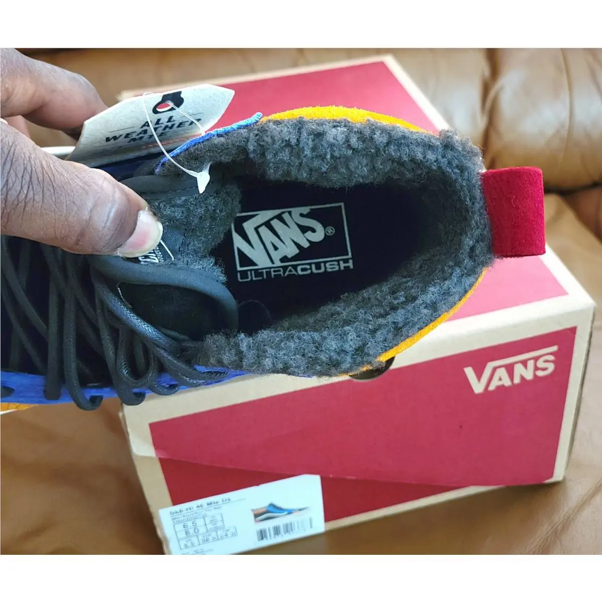 Vans shoes - Vans Hi - VNOA3DQ5T3X - Multicolor 7