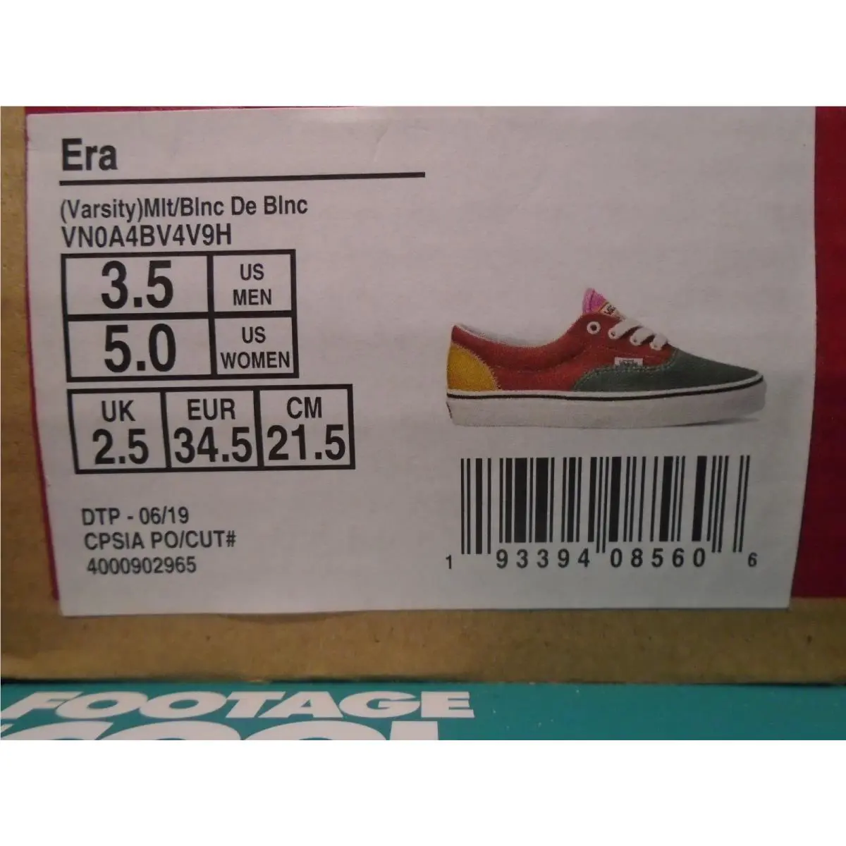 Vans shoes - Vans Era - Era - Multicolor 9