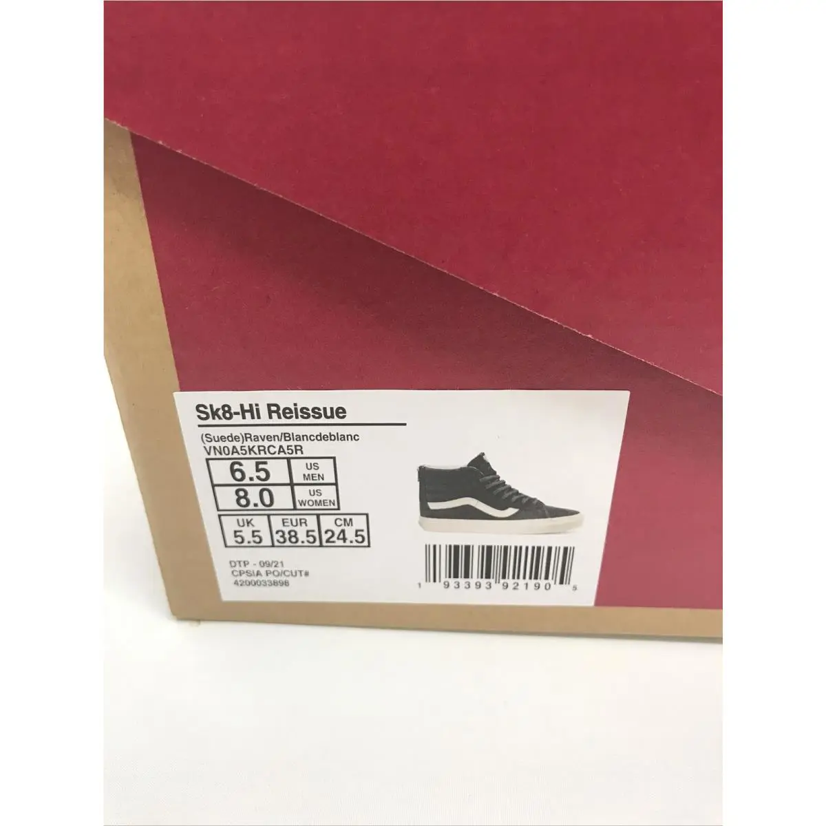 Vans shoes - VANS Sk8-Hi - raven 0