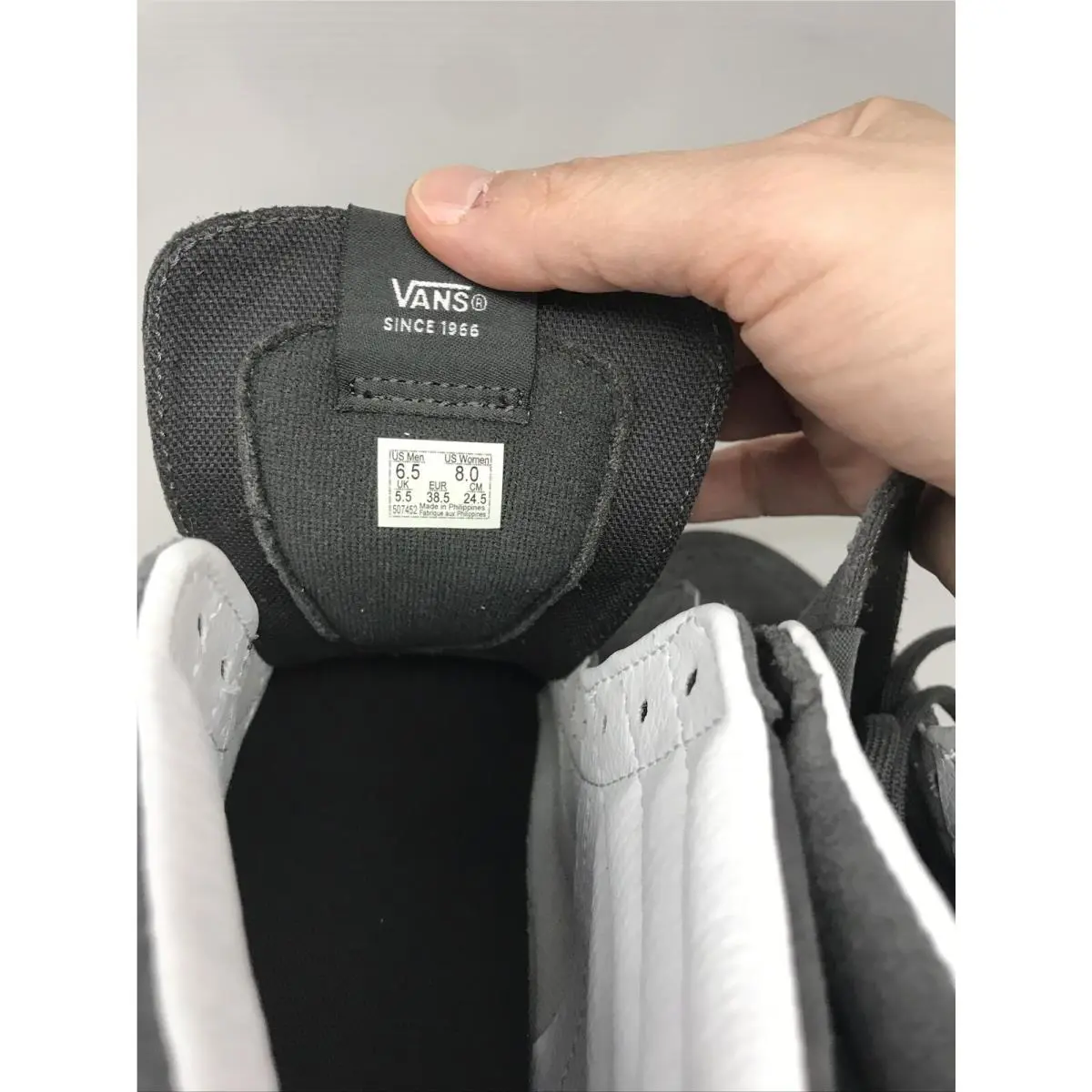 Vans shoes - VANS Sk8-Hi - raven 3