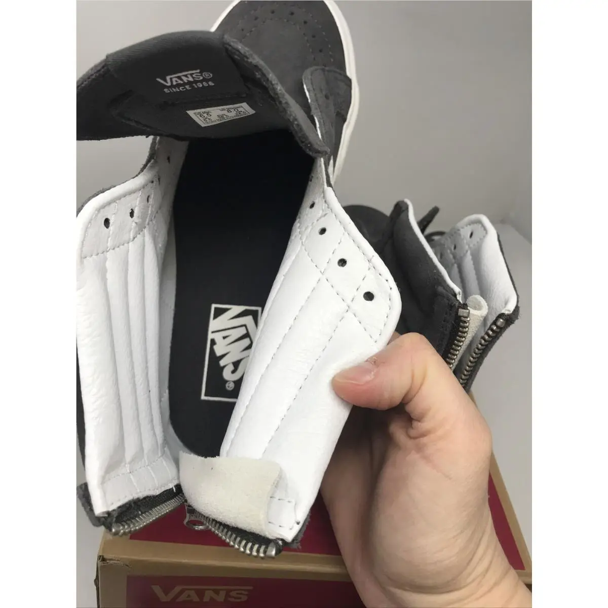 Vans shoes - VANS Sk8-Hi - raven 4