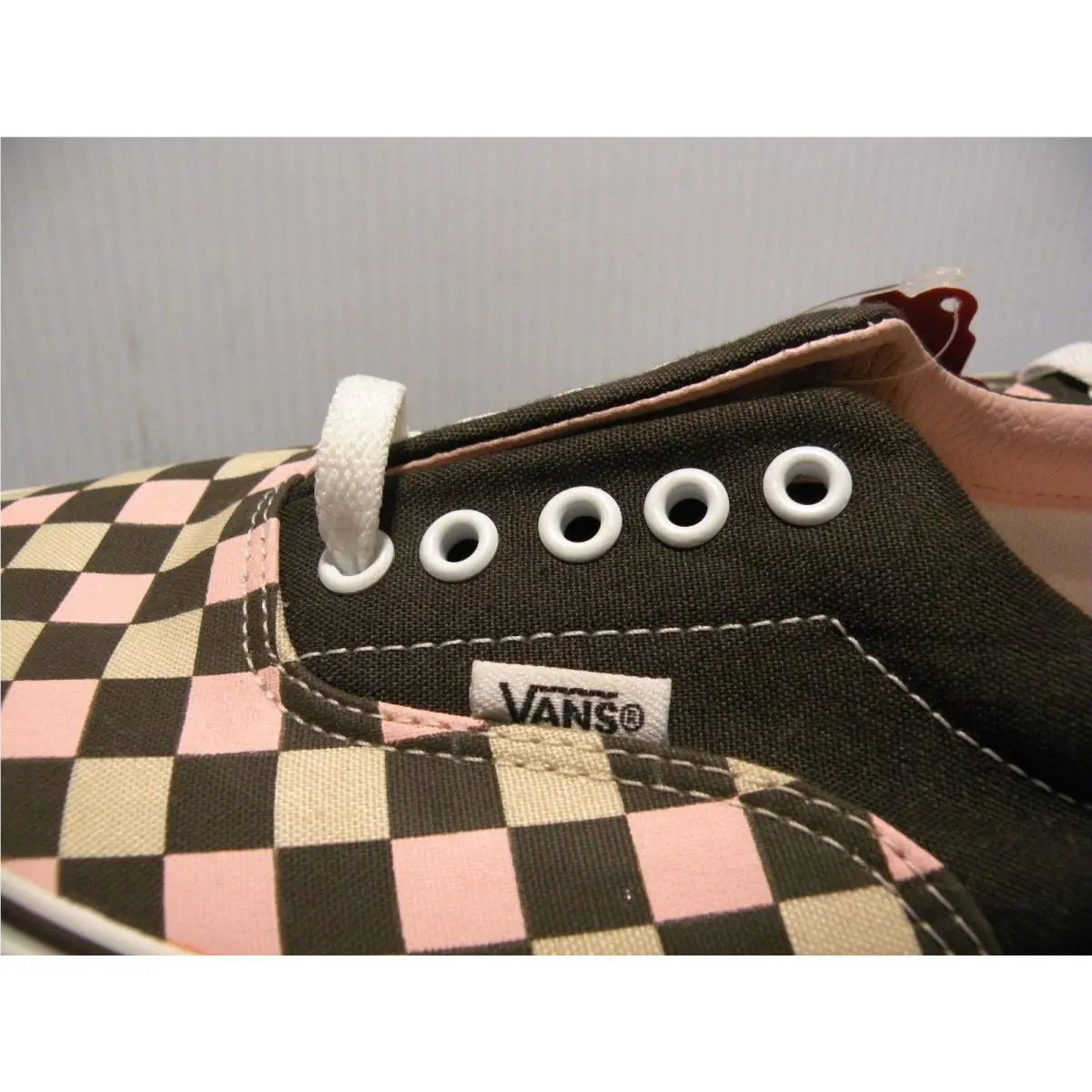Vans shoes - BROWN/PINK/WHITE (CHECKERBOARD) 2