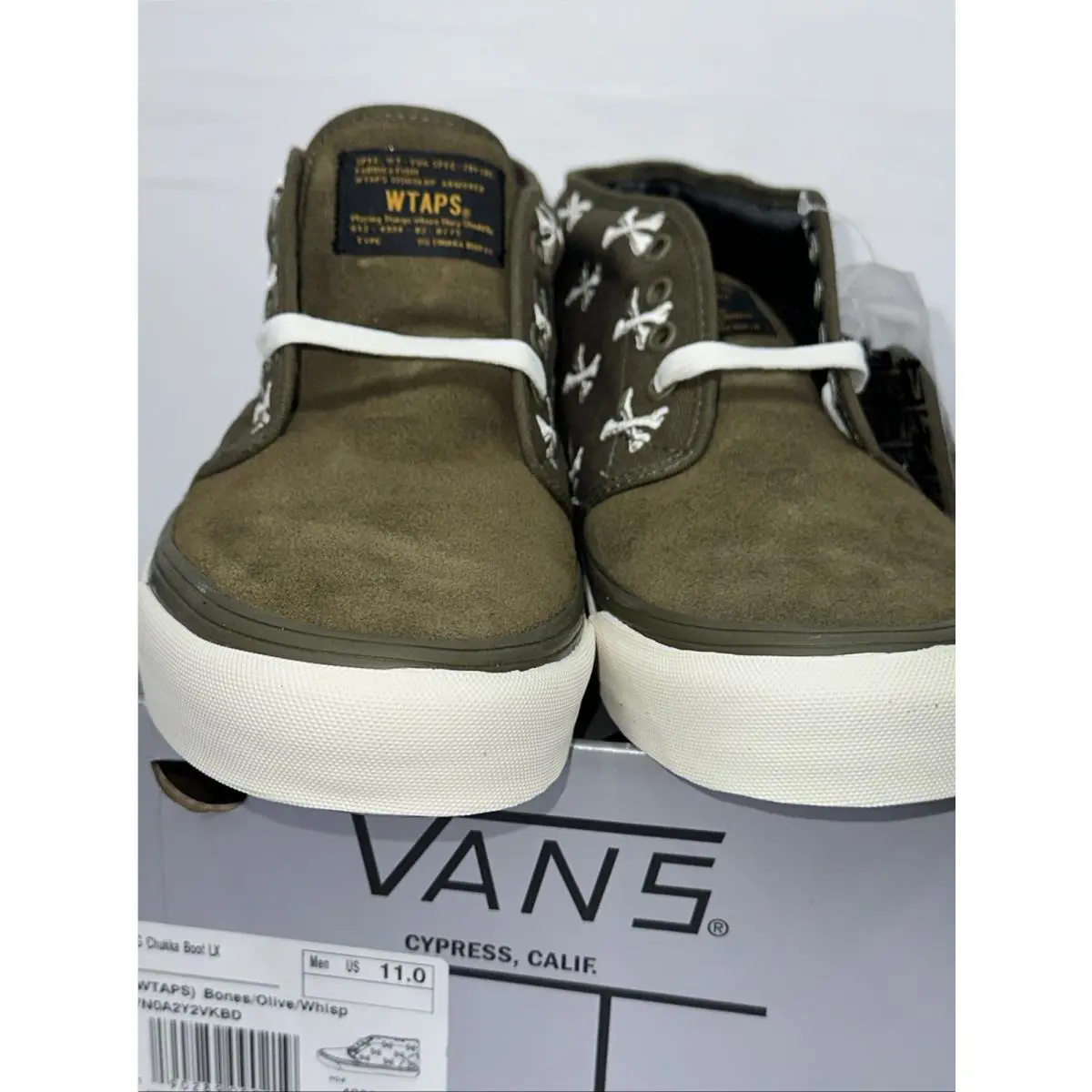 Vans shoes - VANS Chukka - Chukka - VN0A2Y2VKBD - Green, Manufacturer: Coyote 9
