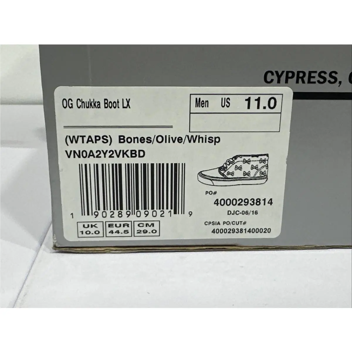 Vans shoes - VANS Chukka - Chukka - VN0A2Y2VKBD - Green, Manufacturer: Coyote 0