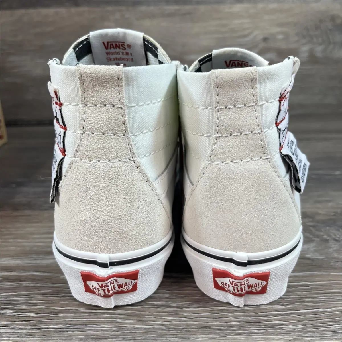 Vans shoes - VANS Sk8-Hi - VN0A4U1624F - White 8