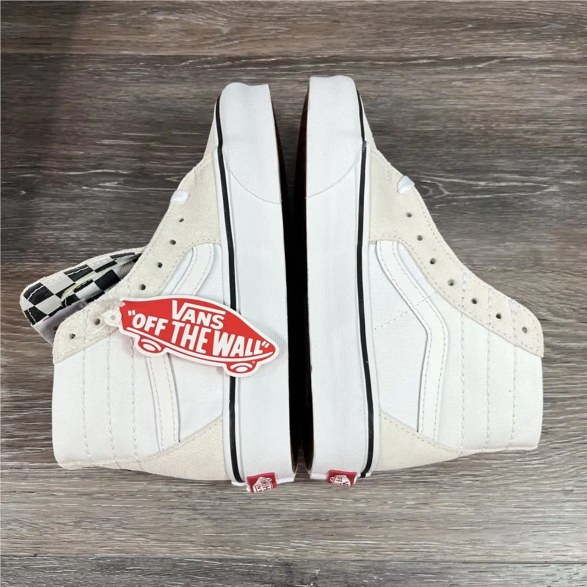 Vans shoes - VANS Sk8-Hi - VN0A4U1624F - White 12
