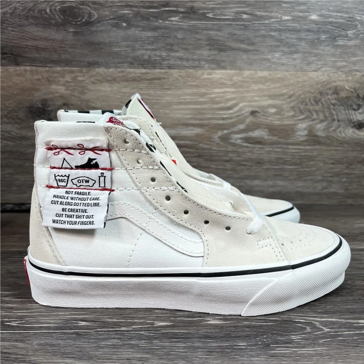 Vans shoes - VANS Sk8-Hi - VN0A4U1624F - White 1