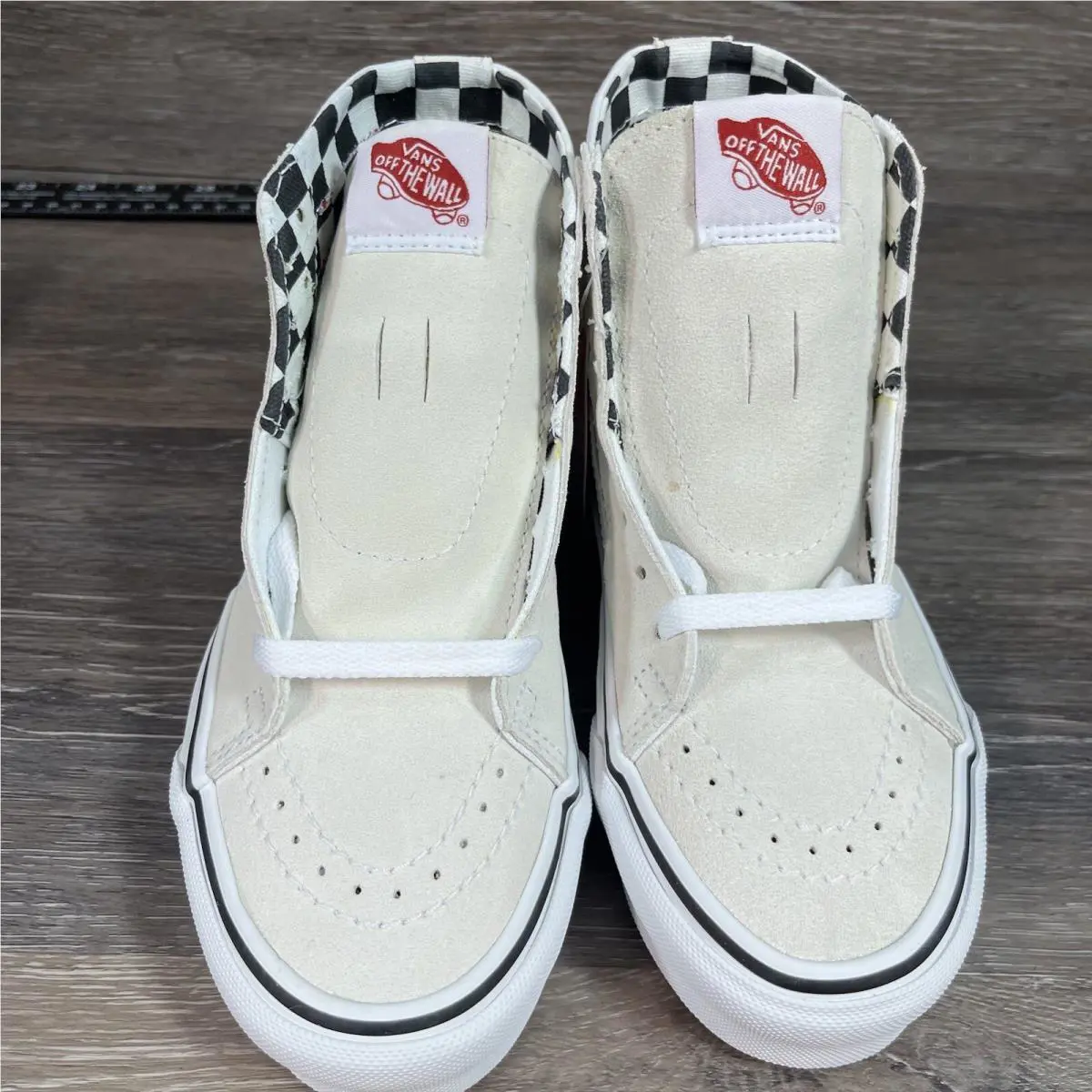 Vans shoes - VANS Sk8-Hi - VN0A4U1624F - White 5