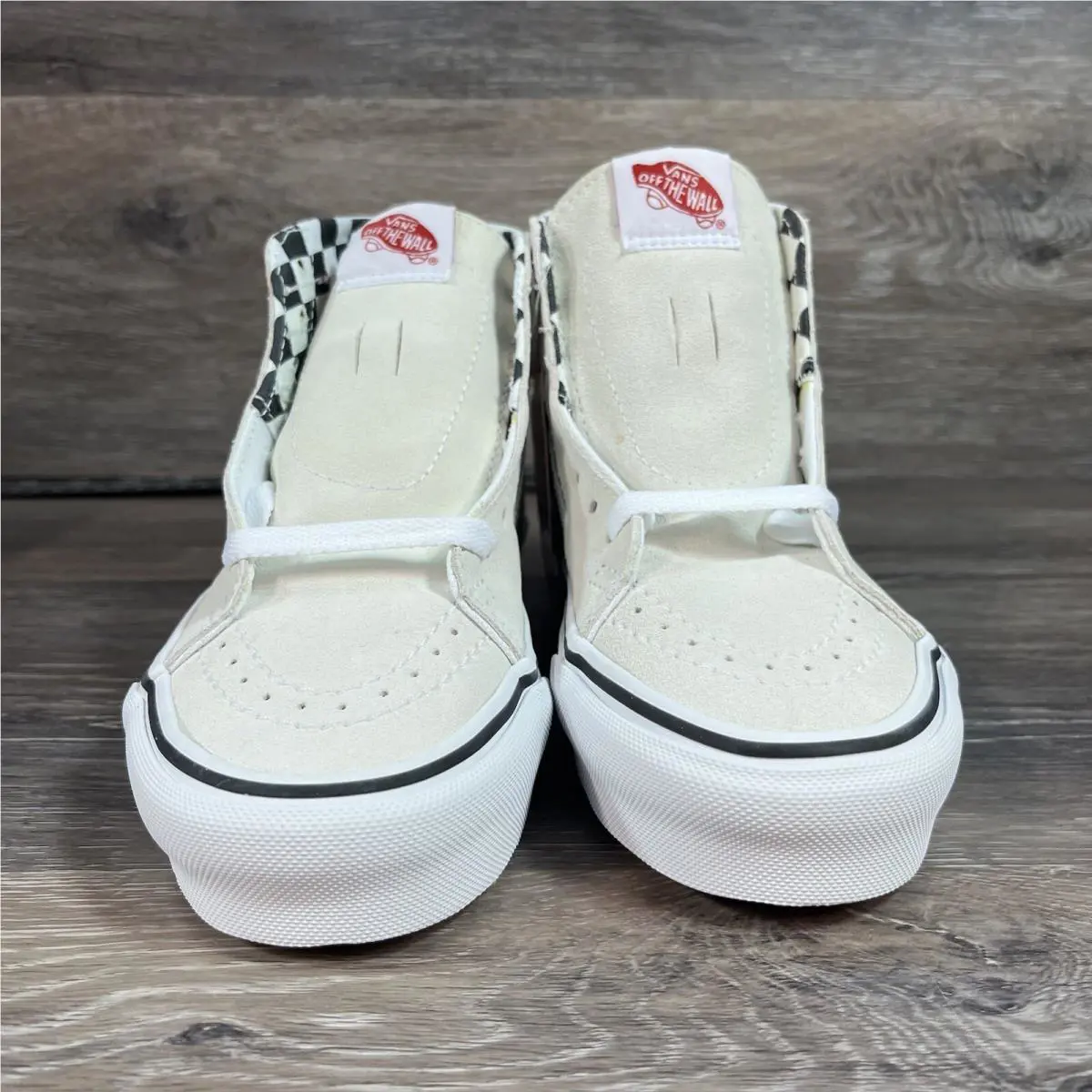 Vans shoes - VANS Sk8-Hi - VN0A4U1624F - White 6