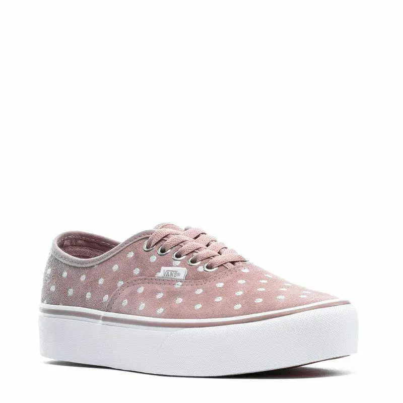Vans shoes - Dark rose / White Polka Dot 0