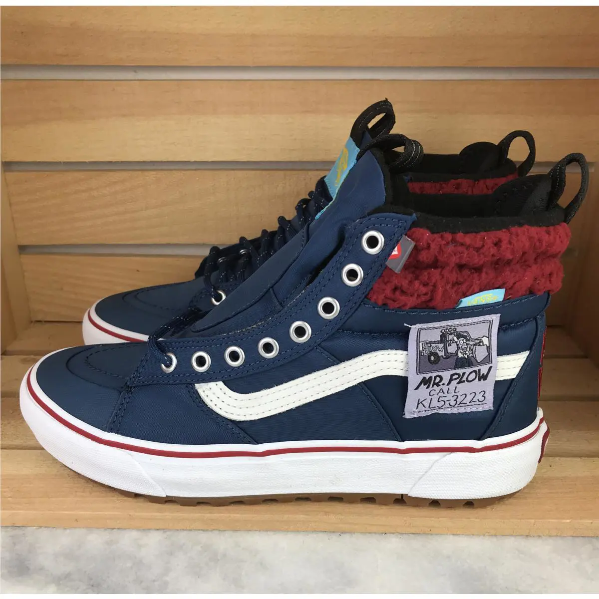 Vans shoes - VANS Sk8-Hi Mte - Mte - Blue / Red / White 1